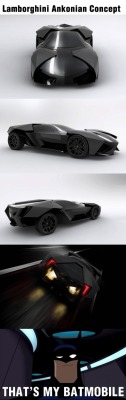 wannajoke:  Lamborghini Batmobile http://wanna-joke.com/lamborghini-batmobile/