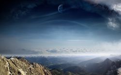 heythereuniverse:  Clouds Detected on Alien Planet —New Hubble Discovery | TheDailyGalaxy  Weather forecasters on exoplanet GJ 1214b would have an easy job. Today’s forecast: cloudy. Tomorrow: overcast. Extended outlook: more clouds. A team of scientists