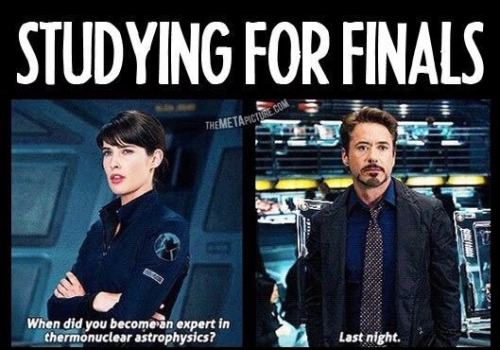 studying for finals