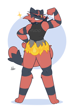 kilinah:  Fitness Incineroar! And with that the trilogy is complete~ 