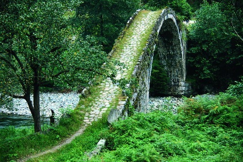 earrthplot:  bluepueblo:  Ancient Stone Bridge, Rize, Turkey photo via gezi  take