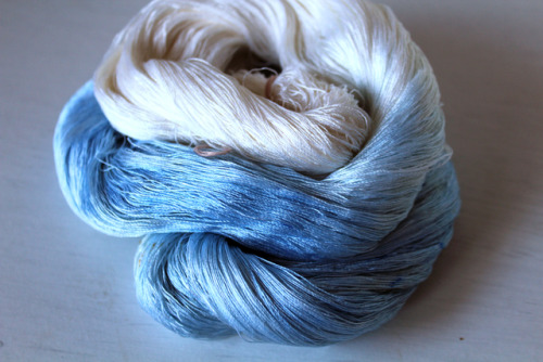 novembercrochet:yarngrappler:Somebody ask for extremely fine silk? Well no, nobody did, but boy do I