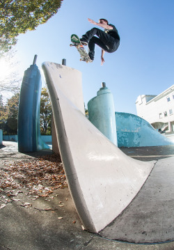 briancaissiedaily:  Brad Sheppard, frontside ollie in Japan 2006. 