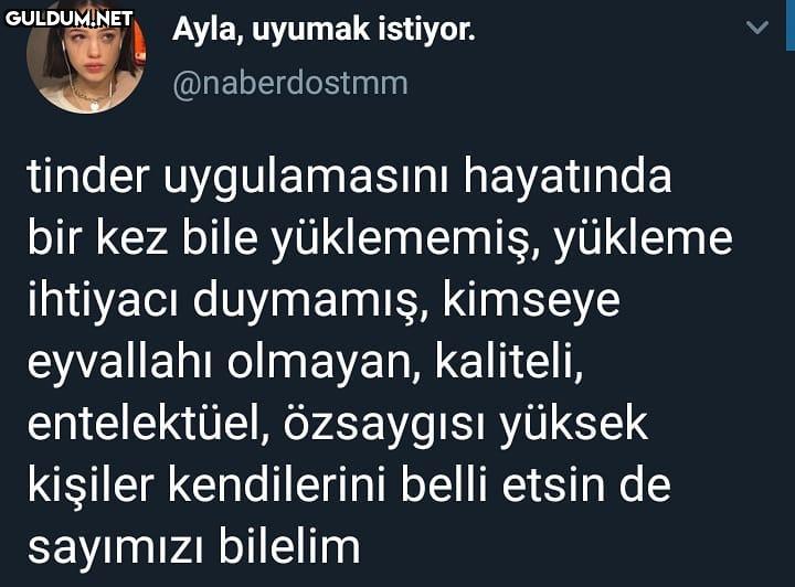 Ayla, uyumak istiyor....