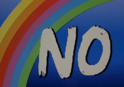 lecinematheque:No (2012) - dir. Pablo Larraín // Chile   In 1988, Chilean military dictator Augusto Pinochet, due to international pressure, is forced to call a vote on his presidency. The country will vote YES or NO to Pinochet extending his rule for