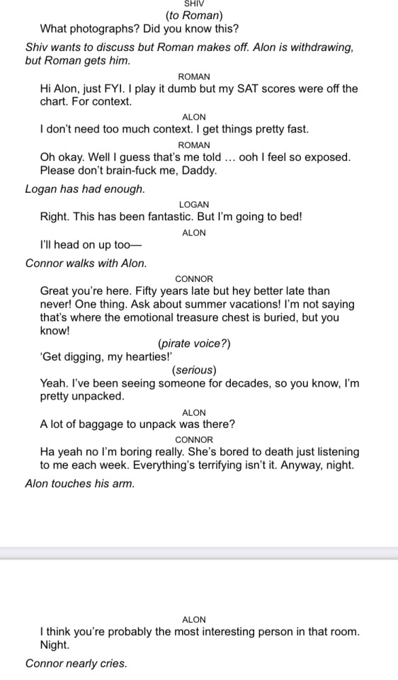 Cut Dialogue From 1.07 Austerlitz. We Know Their Summer Vacations Were Hell