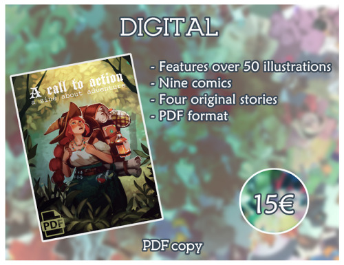 ocadventurezine: ⚔️Preorders for A Call to Action are now open⚔️ Valiant knight, brave little mage, 