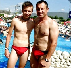 Seanzlkn4Adad:  That’s What I Like To See, A Father And Son In The Same Bikini!