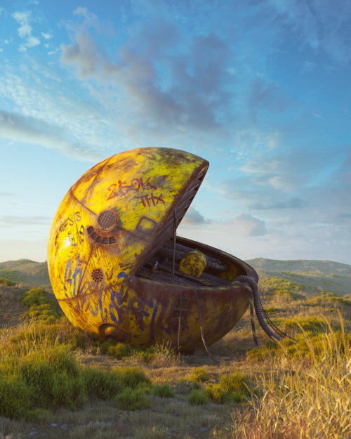 Filip Hodas aka Hoodass (Czech, based Prague, Czech Republic) - Pop Culture Dystopia  Digital Arts: 