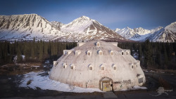 abandonedandurbex:  Abandoned igloo shaped