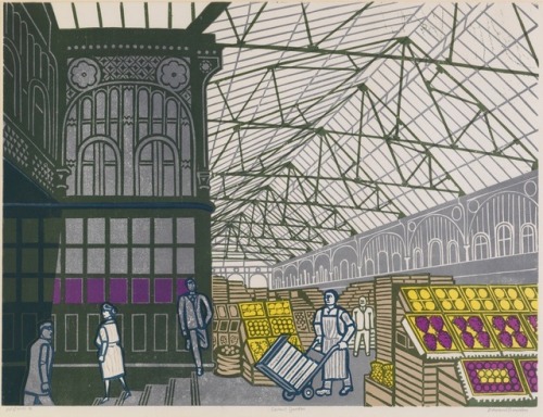 talesfromweirdland:Three linocuts by British artist, Edward Bawden (1903-1989).There is always some 