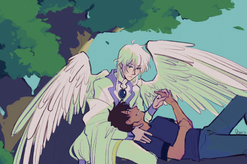 Another preview of a print its Yue-Touya now because yuki-touya is good but BOY DO I LIKE ME THIS PA
