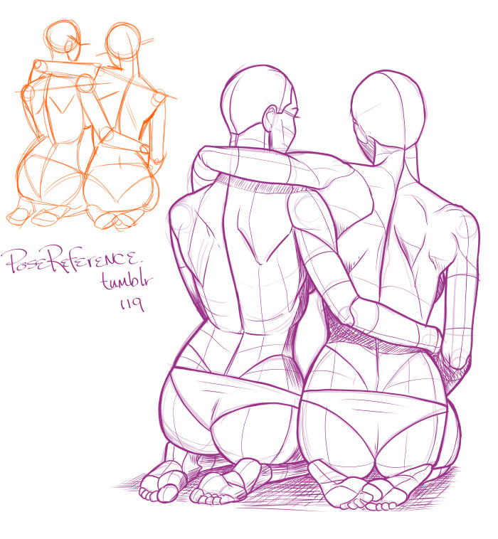 The Pose Archives on Twitter | Sitting pose reference, Sitting with knees  up pose, Human poses reference