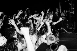 deadlyarcanist:  La Dispute @ Clash Club, SP/Brazil.  Nov 21, 2015.Photo: Marcelo La Farina   