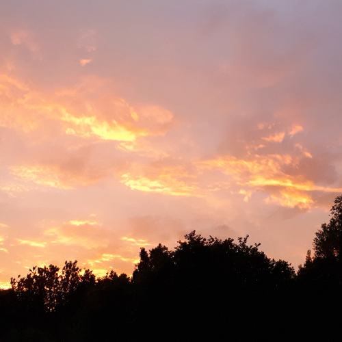 This Evening's Sunset Is Breathtaking...