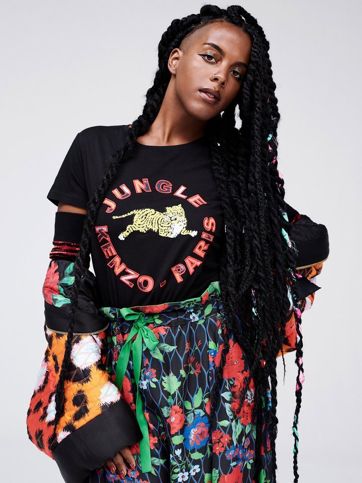 dan-and-his-hormones:  fonziedidit:   Kenzo x H&amp;M     Ft Juliana Huxtable