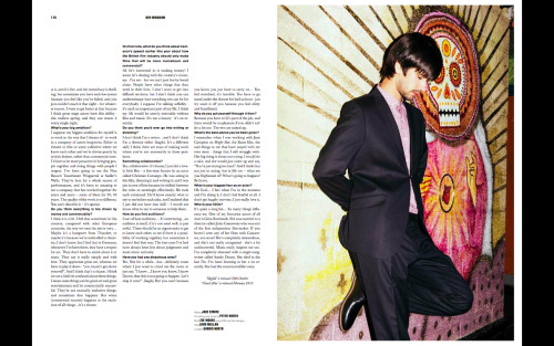 BEN WHISHAW INTERVIEW PUBLISHED IN IDOL MAGAZINE ISSUE 4 (SEPTEMBER 2012)