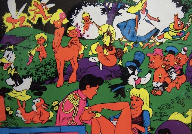 638px x 446px - Magic Transistor â€” Wally Wood, Disneyland Orgy, c. 1967.