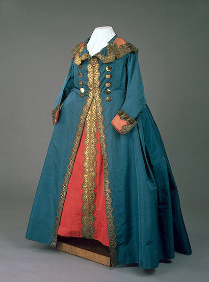 Uniform dress of Catherine the Great, 1789
