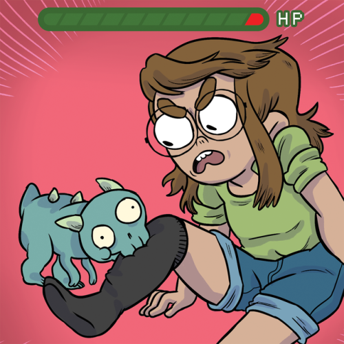 My new book Glitch is out soon! Here&rsquo;s some sneak preview panels from early on in the book