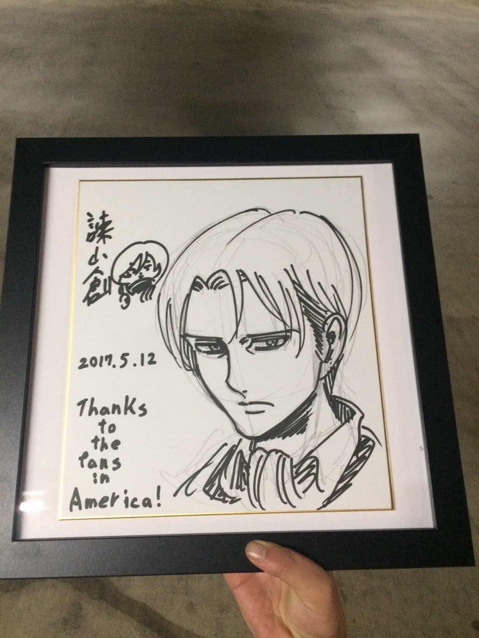 SnK News: Isayama Hajime’s Thank You to US Fans at Anime Expo 2017SnK producer