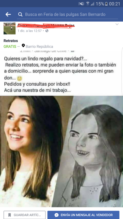 destoquello:  diasconredfox:yo ya he encargado 3. No ha sabido venderse. Si llega a decir que hace memes en lugar de retratos, se forraba.