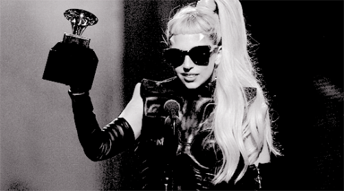 6 time Grammy award winner, Lady Gaga.