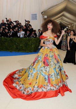 zendayac-news:May 1: Zendaya at the 2017 Met Gala in New York