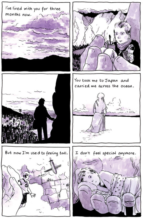tilliewalden:tilliewalden: I couldn’t fit the whole comic! There’s more, forgive me.  Made as my final project when I was at CCS (Center for Cartoon Studies).   Ok, fine. She is complete. 