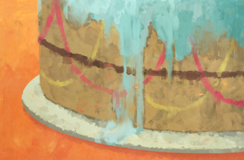 Painted in  Photoshop for an editorial job with the ‘Creamy’ brush from the Me