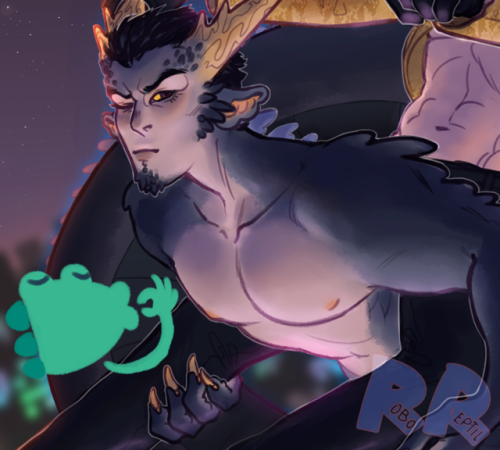 lizardscribbles:My Preview for the KazuMaji Zine: Pride from Despair!Only the finest scaly content f