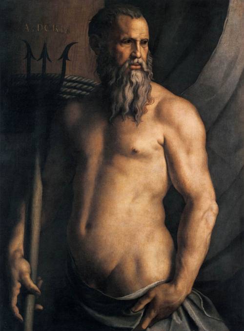 mirabilia-provocateur:| Poseidon by Angelo Bronzino |