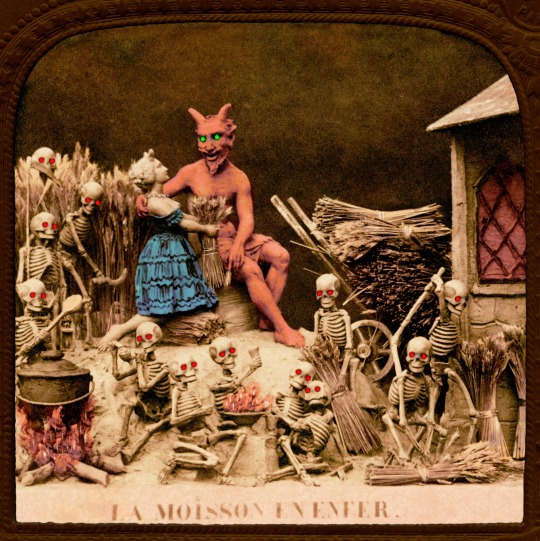 weirdlandtv:LES DIABLERIES. A series of stereoscopic porn pictures