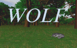 obscuritory:  Here’s a new post about Wolf, a 1994 game about wolves where you are a wolf. Life as a wolf is tough, and the game doesn’t gloss over that. It can be  both warm and bleak, and it has a good message at its heart about  conservation. Wolf