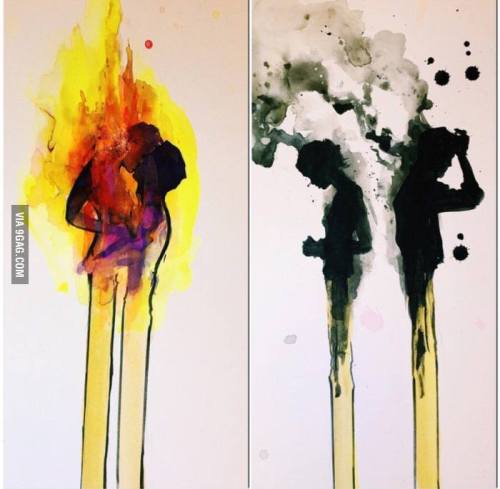 Who are we when the flames of passion burn away? 
