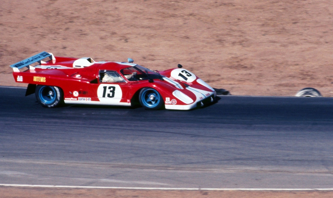 mphewitt:  1973 Riverside Can Am RaceSam Posey’s Ferrari 512M