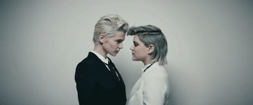 bornofnecessity-deactivated2015:Madison Paige and Soko in Chromeo's Jealous music video 