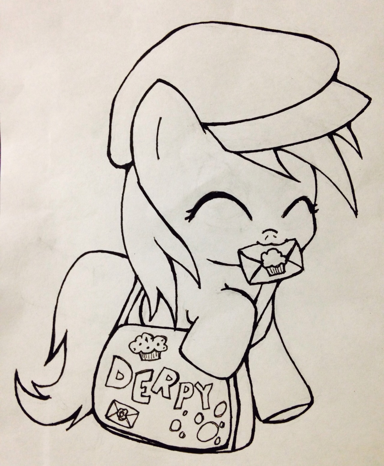 paperderp:  Derpy~! by bluey1996★  &lt;3!