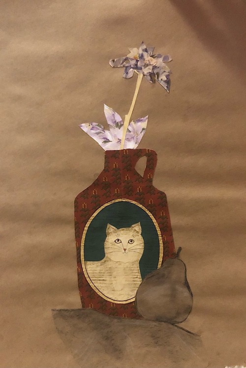 Flower And Pear | Collage