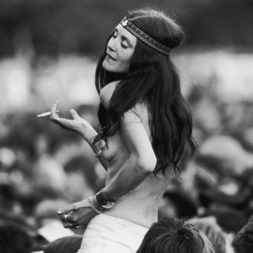 Girl at Woodstock
