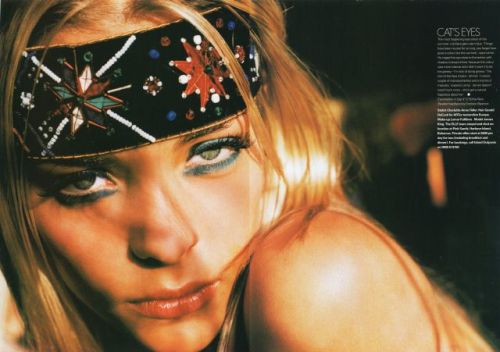 vodis:  Far our, Jaime King shot by Sante D’Orazio for Elle UK early 00′s