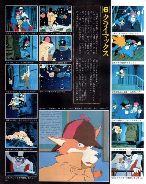 animarchive:Meitantei Holmes/Sherlock Hound - Episode 3: “A Small Client”, directed by Hayao Miyazak