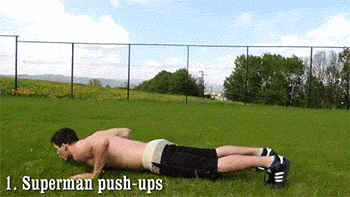 killerstellar:  fitnessgifs4u:  50 best bodyweight exercises  ew I would die if I tried any of these 