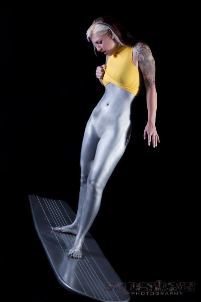 demonsee:  (NSFW) Silver Surfer Cosplay by:Freddie Nova 