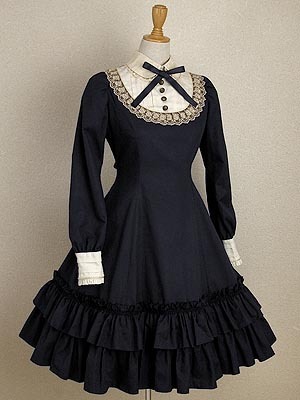joyeuselacelife:  Mary Magdalene Classic Lolita - Bibbed Dresses 