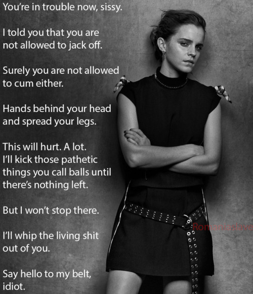 celebfemdomcaptions:Goddess Emma