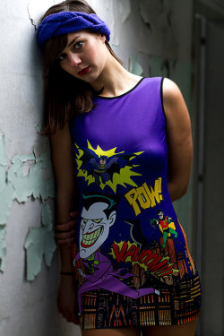 fashiontipsfromcomicstrips:  The Joker Dress,
