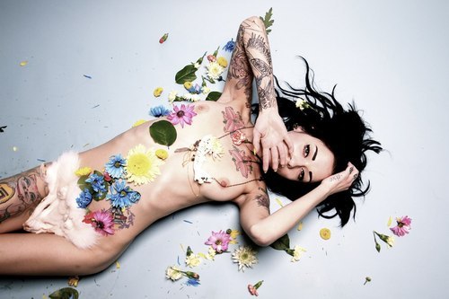 tattooedwomenarebeautiful:  Model: Ladie Lane
