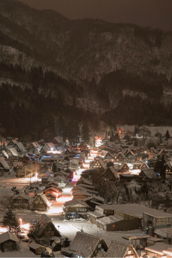 mystic-revelations:  Shirakawa-go after snow