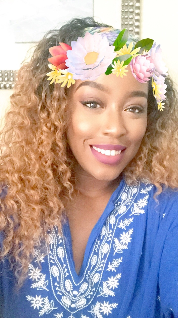 nigerianspice:  That time I was serving Coachella Princess looks…   🌺   